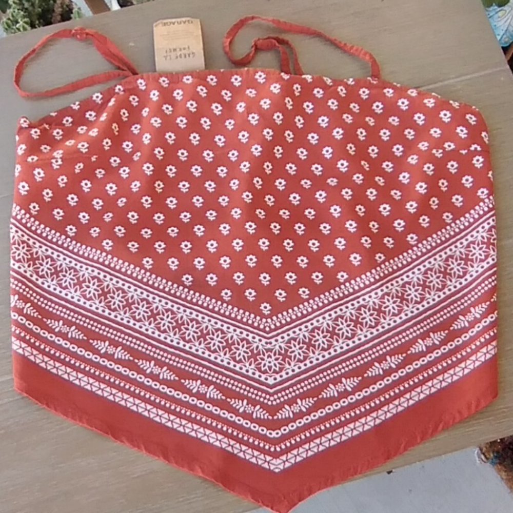 Garage Camisole Handkerchief Top With Spaghetti Straps Size XS